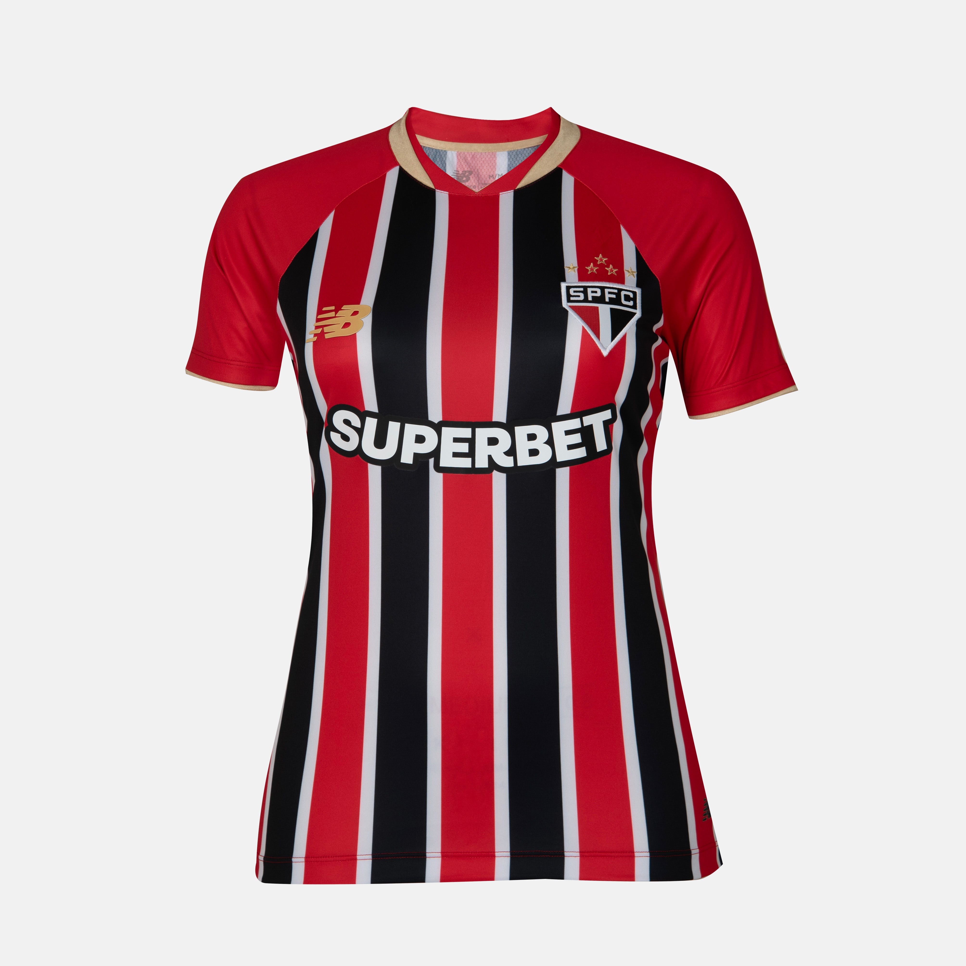 Camisa São Paulo Tricolor 2025/26 Feminina