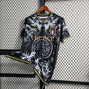 Camisa Seleção Itália x Versace Torcedor 2023/24 Masculino Preto