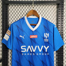 Camisa Al-Hilal Saudi Home Torcedor 23/24 Masculina - Azul