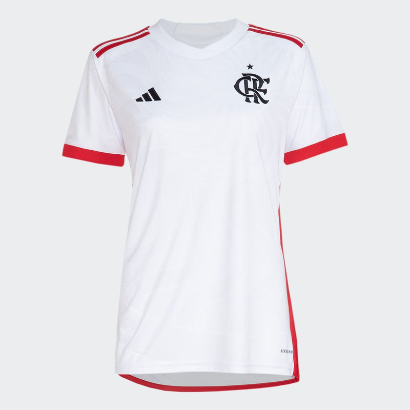 Camisa Flamengo II Away 2024/25 Feminina - Branca