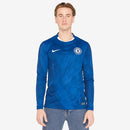 Camisa Nike Chelsea 2025/26 I Manga Longa Torcedor
