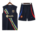Conjunto Regata Barcelona 22/23 Nike - Azul Royal+Amarelo