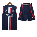Conjunto Regata PSG 22/23 Jordan - Azul+Vermelho