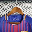 Camisa Retrô Barcelona I Home 2017/18 Nike Masculino Azul Grená