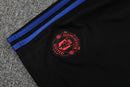 Conjunto Regata Manchester United Flames 21/22 Adidas - Preto
