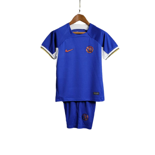 Kit Infantil Chelsea Home 23/24 - Nike - Azul