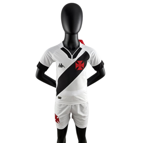 Conjunto Infantil Vasco Away 2022/23 - Branco