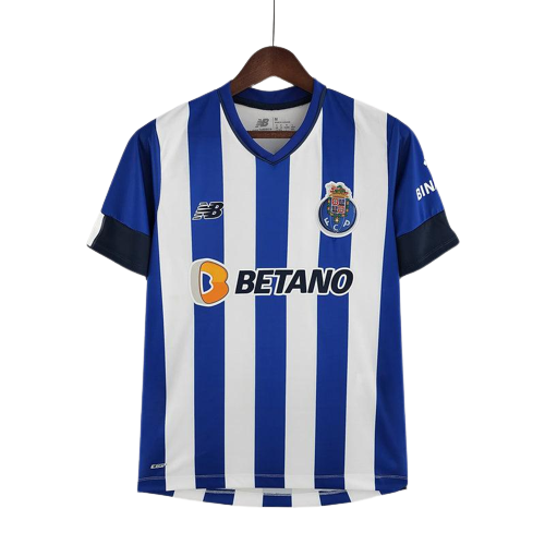 Camisa Porto Home New Balance 2022/23 Masculino Azul e Branco