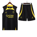 Conjunto Regata Paris Saint Germain Training 2022/23 Jordan - Preto