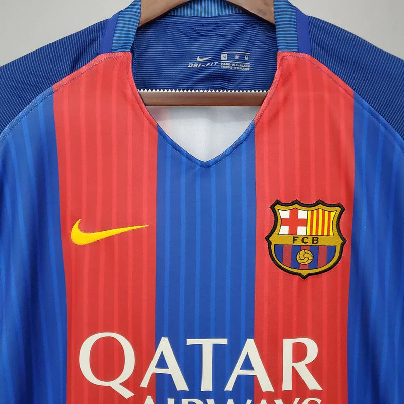 Camisa Retrô Barcelona Nike 2012/13 Masculino Azul Grená