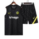 Conjunto Regata Chelsea 22/23 Nike - Preto