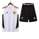 Conjunto Regata Manchester United 22/23 Adidas - Branco