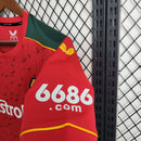 Camisa Wolverhampton II - 23/24 Torcedor castore Masculino Vermelho