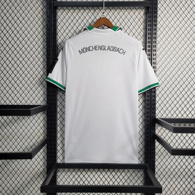 Camisa Borussia Mönchengladbach Puma Torcedor 23/24 Branco