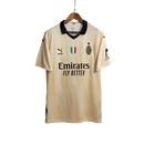 Camisa AC Milan  23/24 Torcedor puma Masculina - dourado