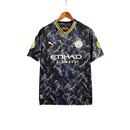 Camisa  Manchester City Puma 2023/24- Preta/Amarela