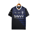 Camisa Al Hilal II Away Puma 2023/24 Azul Escuro Masculino Preto e Azul