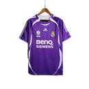 Camisa Real Madrid Away 2006/07 Adidas Retrô - Roxa