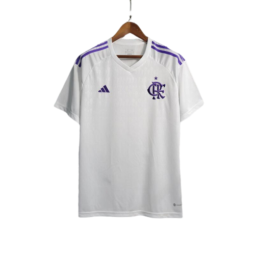 Camisa Flamengo Goleiro  Torcedor 2023/24 Masculino Branco