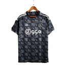 Camisa Ajax Away 23/24 Adidas Torcedor Masculina - Preto/Branco