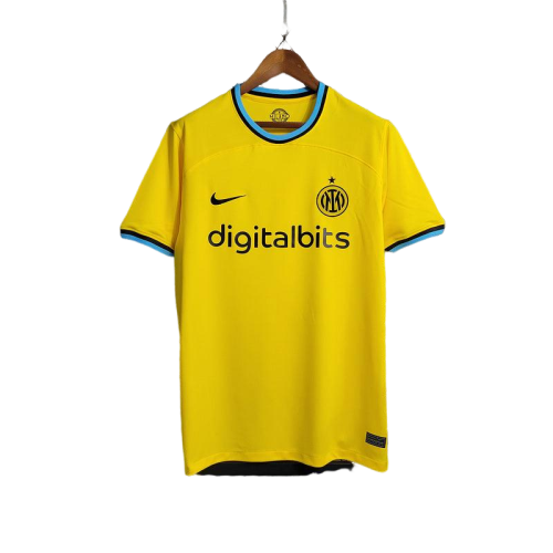 Camisa Inter de Milão Nike Torcedor 2022/23 Two Guest Amarelo