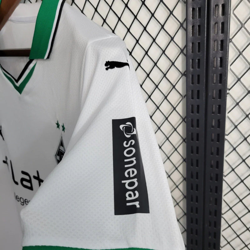 Camisa Borussia Mönchengladbach Puma Torcedor 23/24 Branco