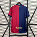 Camisa Barcelona I Home Nike Torcedor 2024/25 Masculino Azul e Grená