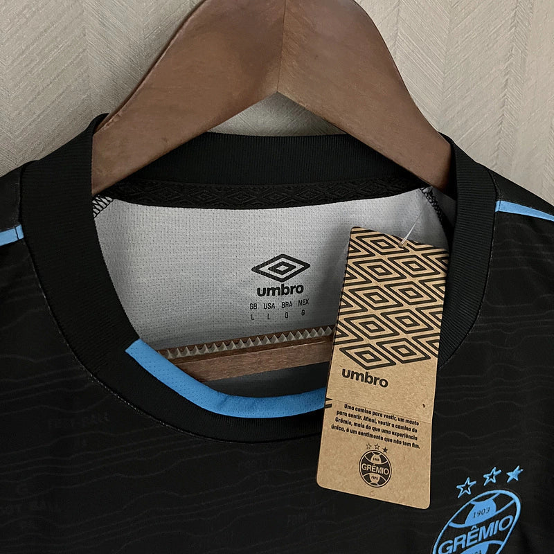 Camisa Grêmio III Thrid 2023/24 Torcedor Umbro Masculino  Preto