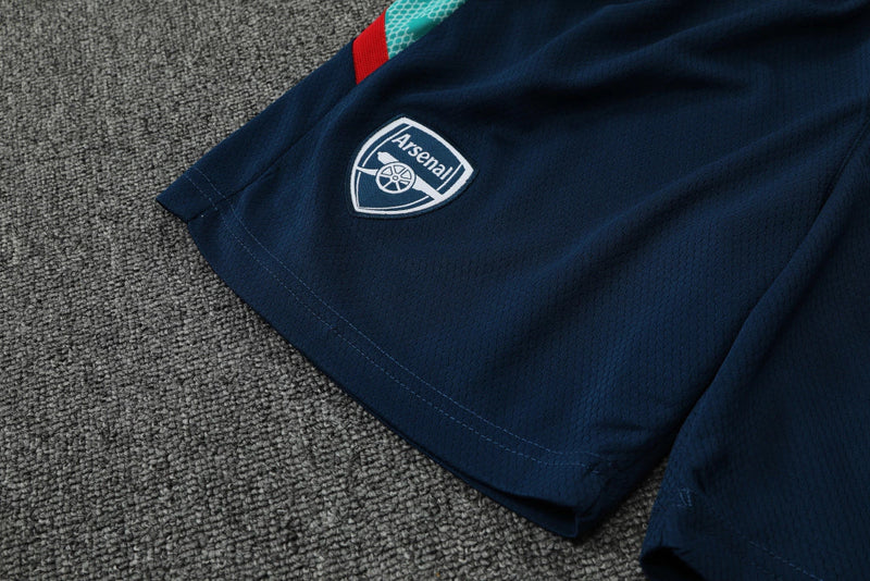 Conjunto Regata Arsenal Training 2022/23 Adidas - Azul