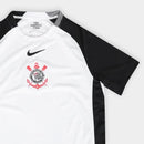Camisa Corinthians 25/26  Torcedor Masculina - Branco+Preto