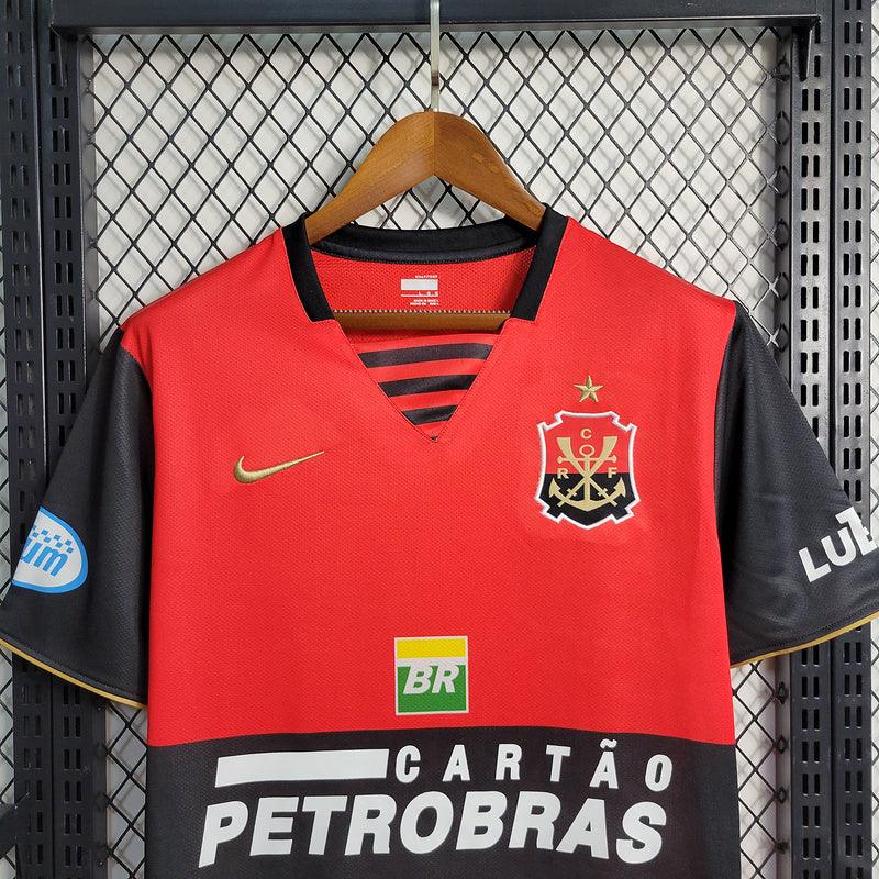 Camisa Flamengo I Home Retrô 2008/09  Masculina - Vermelho