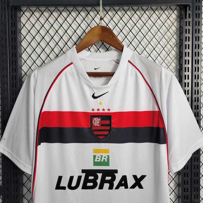 Camisa Flamengo II Away Retrô 2002/03 Masculina - Branco