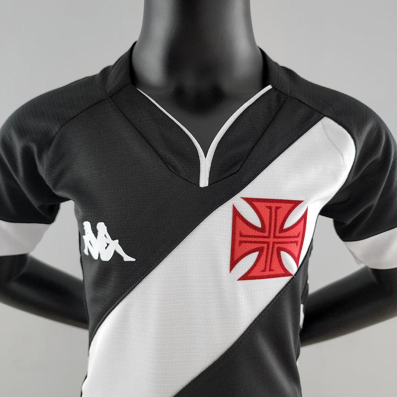 Conjunto Infantil Vasco Home 2022/23 - Preto