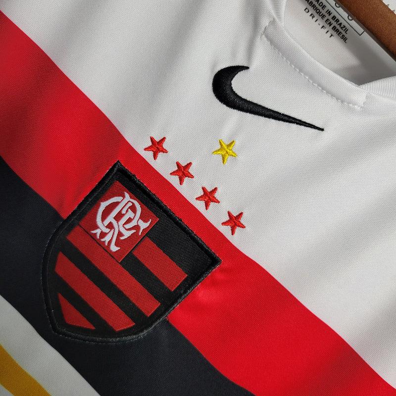 Camisa Flamengo II Away Retrô 2002/03 Adidas Masculina - Branco