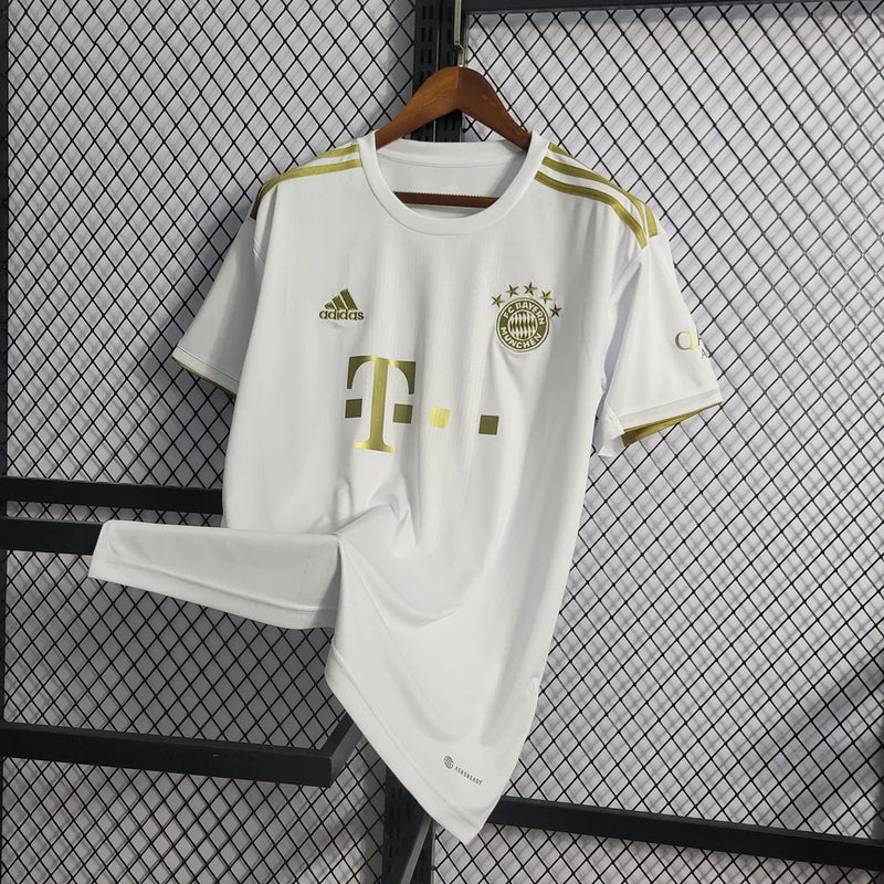 Camisa Bayern de Munique II Away Torcedor 2022/23Masculino Branco