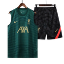 Conjunto Regata Liverpool 22/23 Nike - Verde+Preto