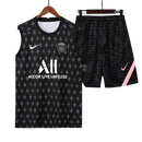 Conjunto Regata PSG 22/23 Nike - Preto+Rosa