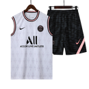 Conjunto Regata PSG 22/23 Nike - Branco+Rosa