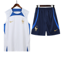 Conjunto Regata França Training 2022/23 Nike - Branco