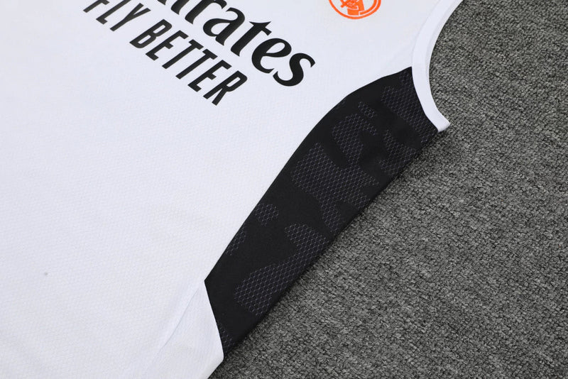 Conjunto Regata Real Madrid Training 2022/23 Adidas - Branco