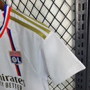Kit Infantil Lyon Home 23/24 - Adidas - Branco