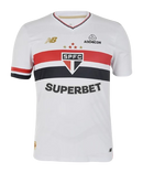 Camisa São Paulo Home 2025/26 Masculino Branco