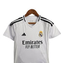 Kit Infantil Real Madrid I 24/25- Branco
