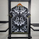 Camisa Seleção Itália x Versace Torcedor 2023/24 Masculino Preto
