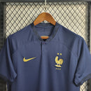 Camisa França I Home Torcedor 2022/23 Masculino Azul Marinho
