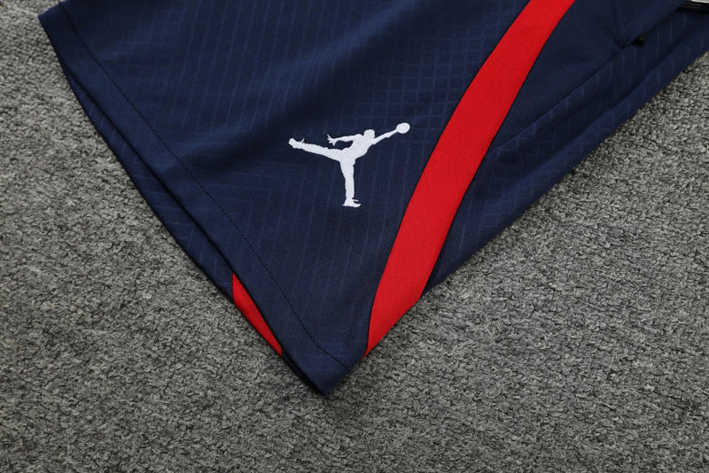 Conjunto Regata PSG 22/23 Jordan - Azul+Vermelho