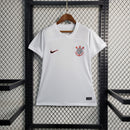 Camisa Corinthians I 2023/24 Torcedor Feminina - Branca
