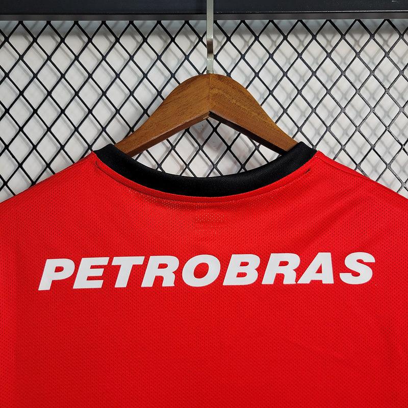 Camisa Flamengo I Home Retrô 2008/09  Masculina - Vermelho