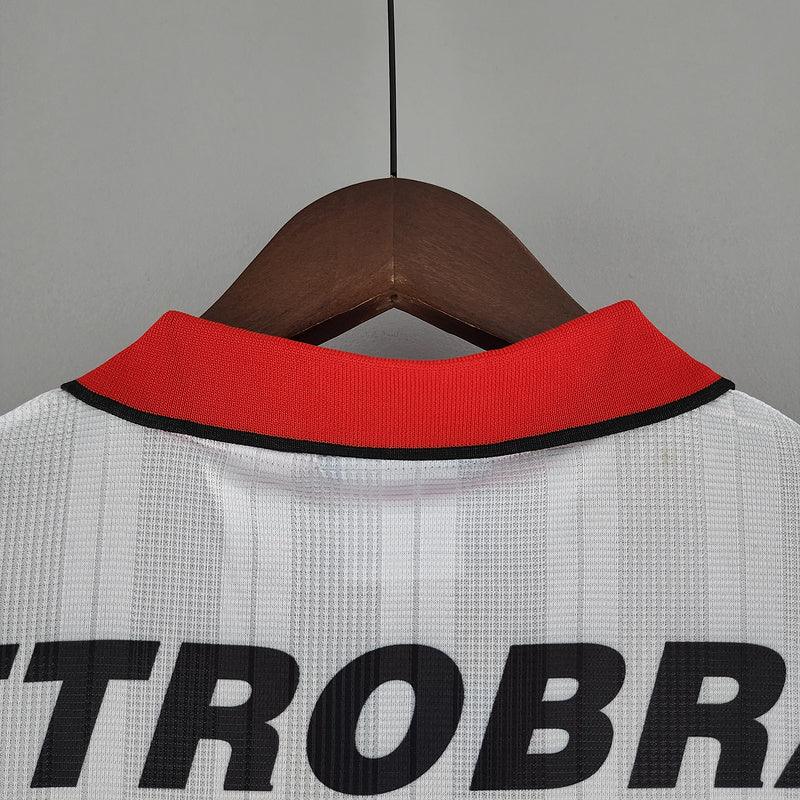 Camisa Retrô Flamengo II Away 1995/96  Masculino Branco