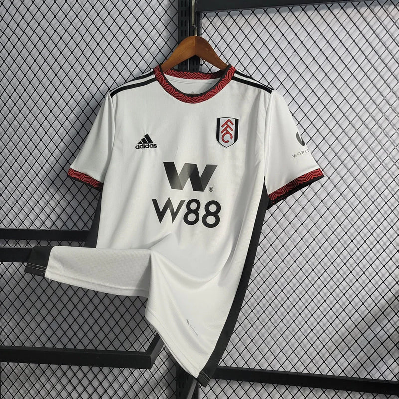 Camisa Fulham I Home Adidas 22/23 Torcedor Adidas Masculina - Branco